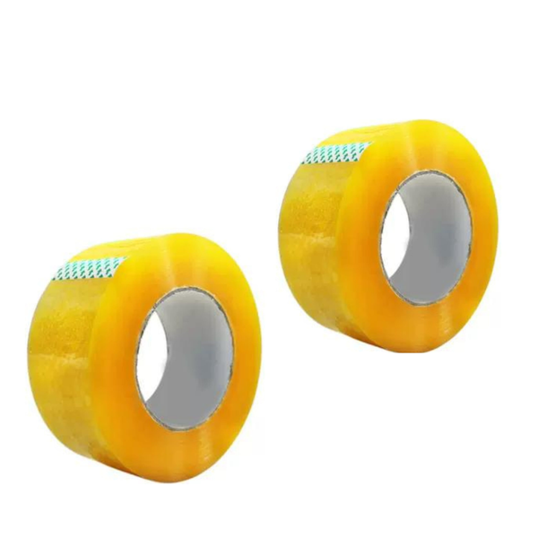 Extra Longer Big Packing Sealing Sellotape Roll for Boxes and Packages 2pcs