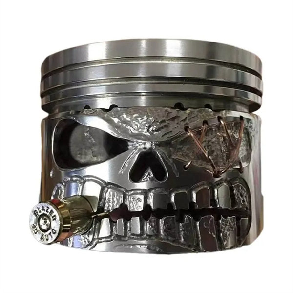 Resin Carved Skeleton Sculpture Ornament Cosplay Halloween Figurine C