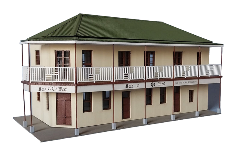 South African Model Railways - Star of the West Hotel