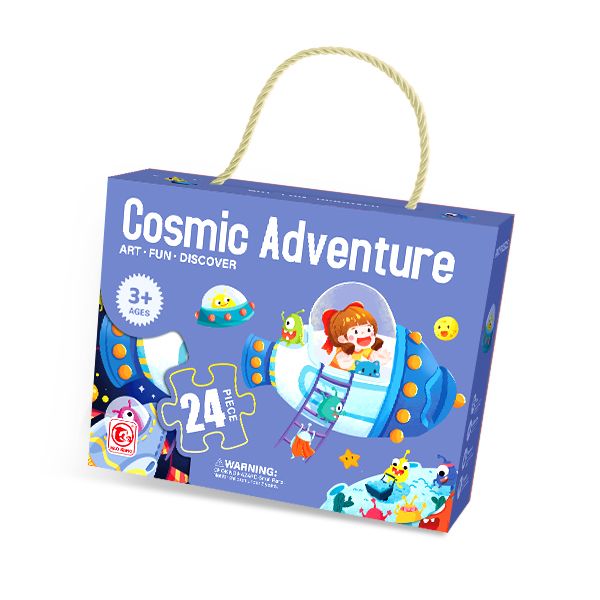 HAO Art Puzzle - Cosmic Adventure 24 Pieces