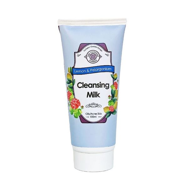 The Victorian Garden - Lemon &amp; Pelargonium Cleansing Milk