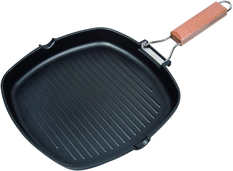 Folding Handle Grill Pan