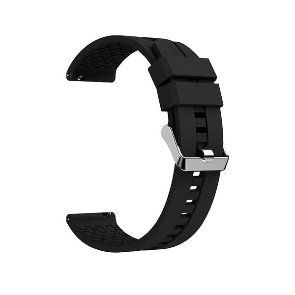 Killer Deals 20mm Silicone Strap Compatible With Huawei Watch GT - Black