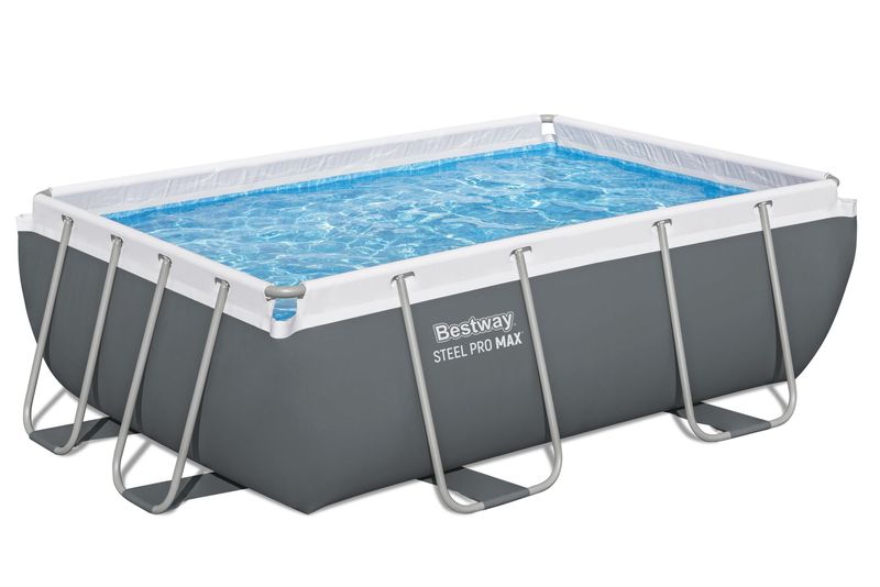 Bestway Steel Pro MAX 2.82m x 1.96m x 84cm Rectangular Pool Set