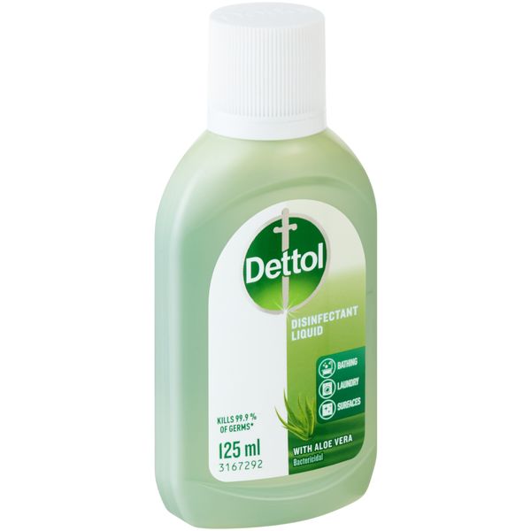 Dettol 125ml, Disinfectant Liquid, with Aloe Vera