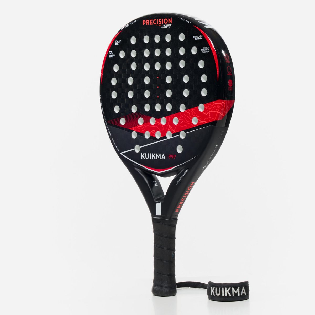 Decathlon Kuikma Padel Racket PR 990 Precision Soft Red | Shop Today ...