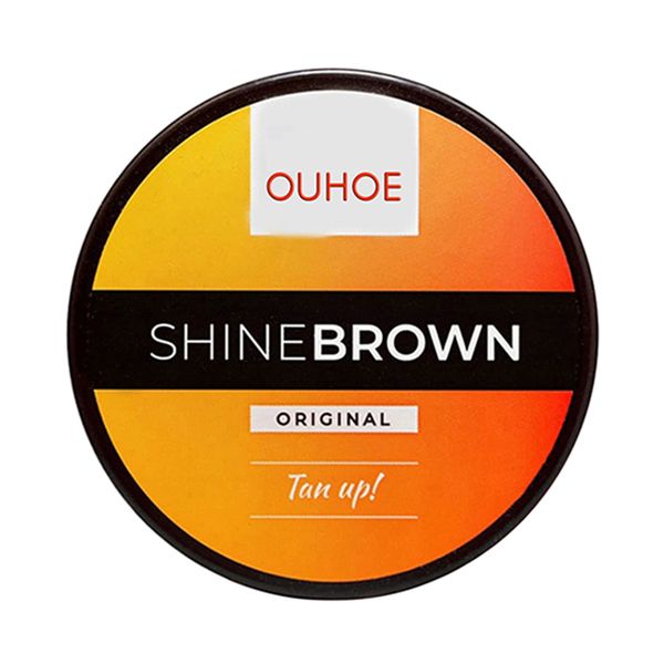 Shine Brown Tan Accelerator Cream, Outdoor Sun Tanning Oil - 50g