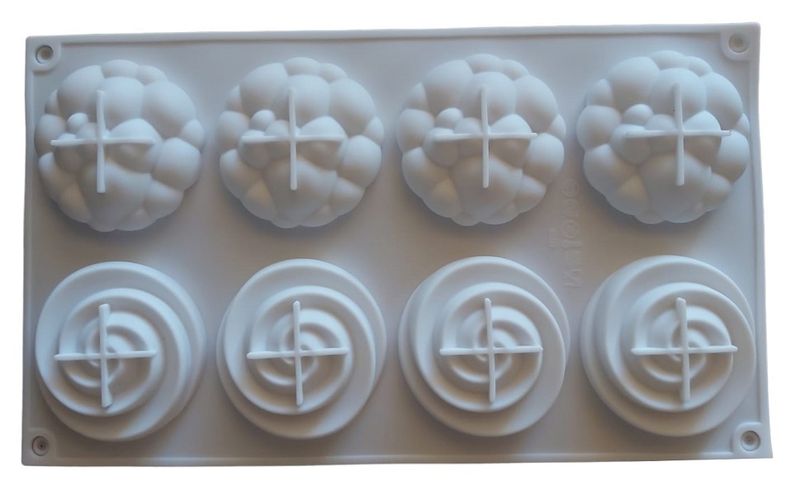 Cloud and Swirl Mouse/Soap Mould