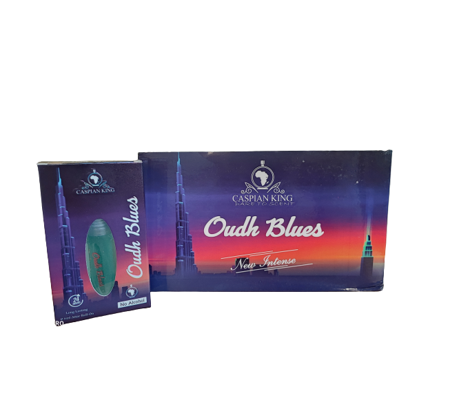 Oud Perfume Roll-on 6ml - Oudh Blues - 12 Pack