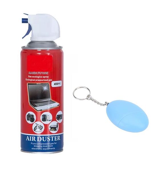 450ml Laptop &amp; Electronics Cleaner Spray With Personal Alarm