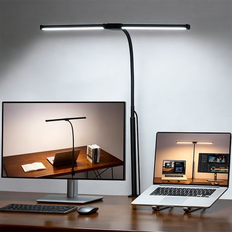 Desk Lamp LED Desk Light with Stepless Adjustable Flexible Gooseneck Office Image