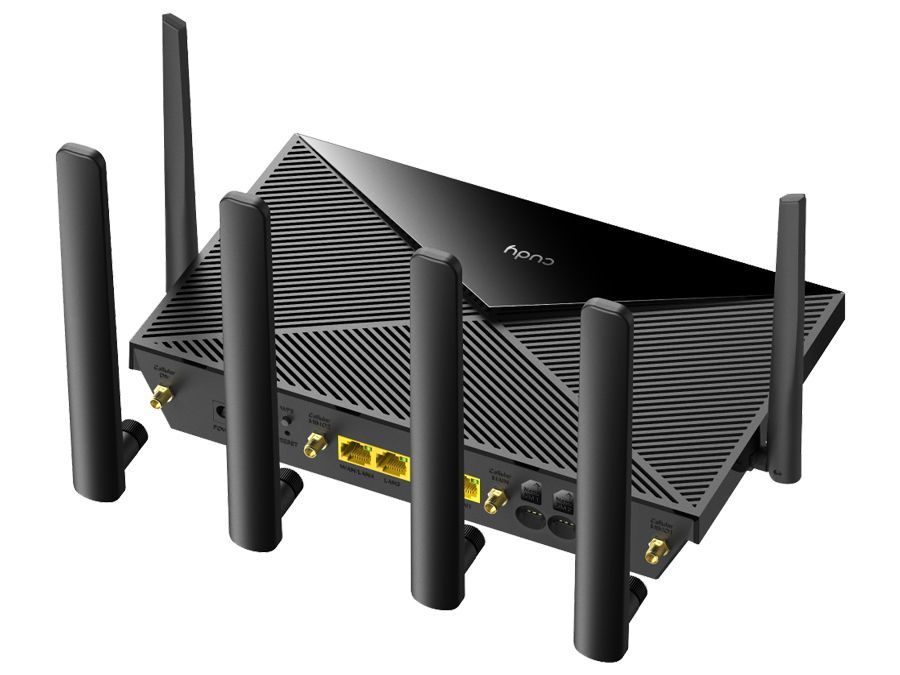 Cudy 4G LTE6 Dual SIM 1200Mbps WiFi Router | LT700 | Shop Today
