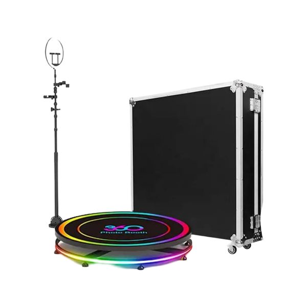 80cm 360-Degree Rotating Ring Light - Perfect for Events &amp; Photoshoots