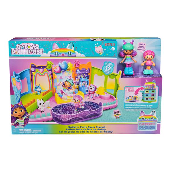 Gabby'S Dollhouse Rooftop Party Playset