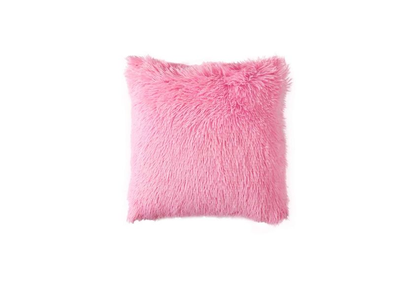 Faux Fur Scatter Cushion Plush Pillow