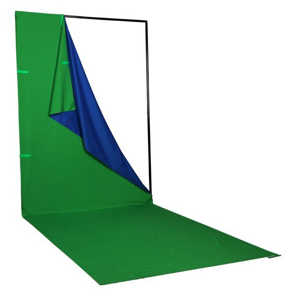 Phottix Q-Drop Collapsible Backdrop Kit 4 Colours 1.52x2.26m