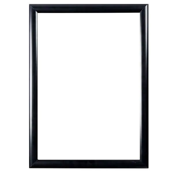 A4 Clip or Snap Display Picture/Poster Frame with 0.4mm Overlay - Silver