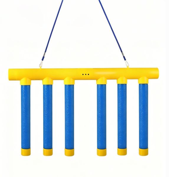 Reflex Sticks Reaction Game with Adjustable Speed Modes, Yellow