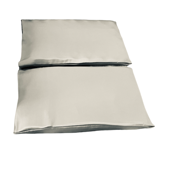 Dubis Small babies/junior Grey Satin Pillowcases for Healthy Skin and Hair