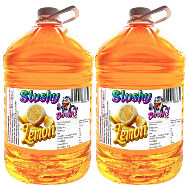 Syrup - 2X5Lt Slush Concentrate - Lemon image