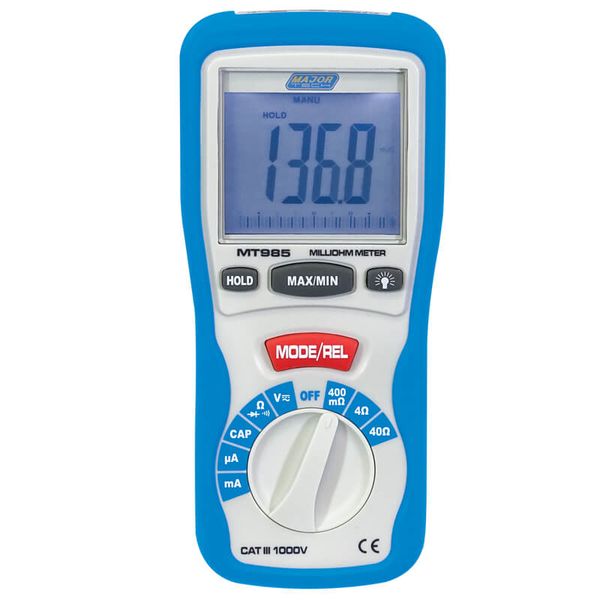 Major Tech Digital Milliohm Meter (MT985)
