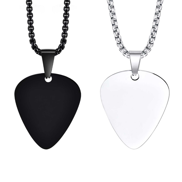 2 Sets of Guitar Pick Holders Personalized Steel Accessories