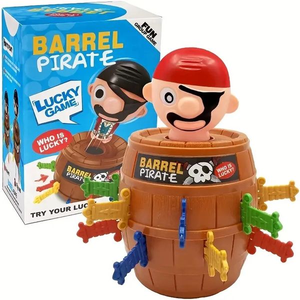 Pop Up Pirate Board Game - Popping Kids Games