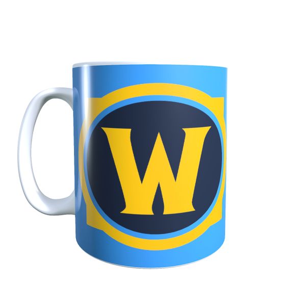 Blue Logo - Warcraft Coffee Mug