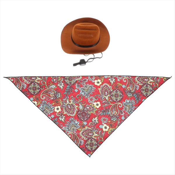 Pet Dog Cowboy-Hat Cosplay Cap Puppy Pet Cat Dog Holiday Costume