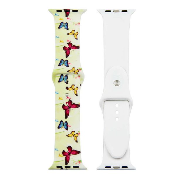 Butterfly Design Watch Strap / Band Compatible with Apple Watch - 38/40/41 mm