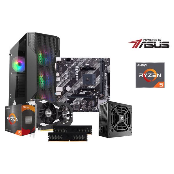 Methodic Zeus Gaming PC | AMD Ryzen 5, RTX3050, 16GB, 1TB, Windows 11