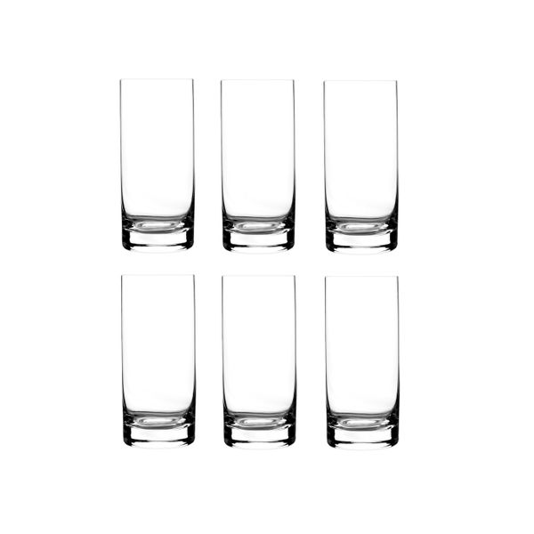 Drinking Glass Water Glass HiBall - Set of 6 - BB0005