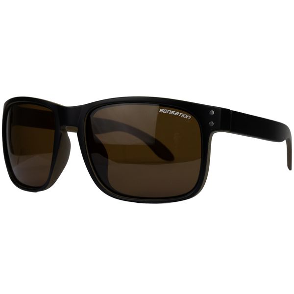 Sensation Fishing Sunglasses - Trend Brown Mirror