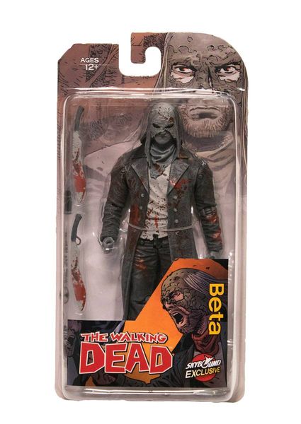 Walking Dead Beta Figure B&amp;W Bloody