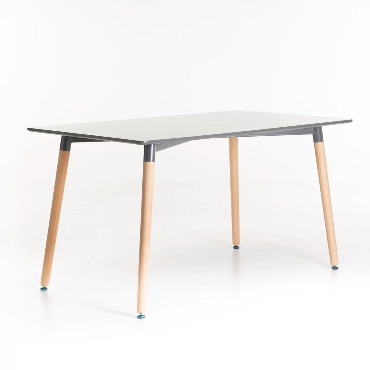 Betty Wooden Leg Dining Table-Dark Grey 6 Seater | Shop Today. Get it ...