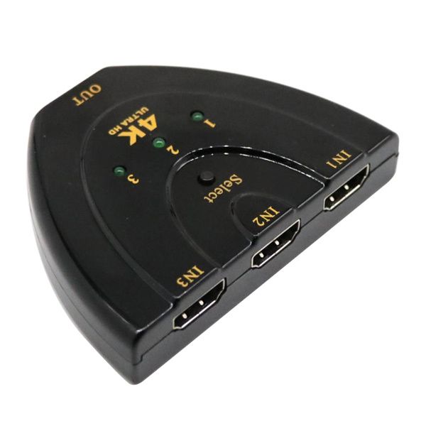 4k 3in1out HDMI Switch HUB Adapter