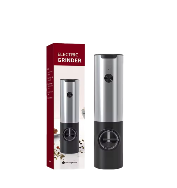 Electric Salt and Pepper Grinder Rechargeable and Adjustable Coarseness