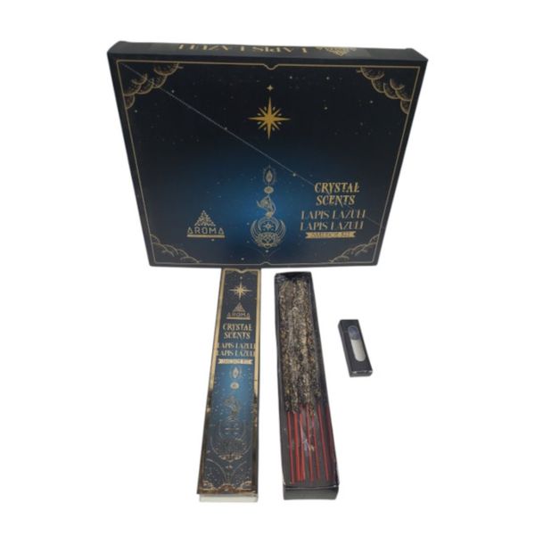 Aroma Lapis Lazuli Crystal Scents Incense Sticks