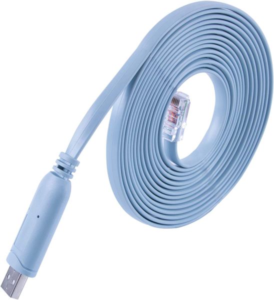 SlingTech USB Type-A RS232 To Rj45 Console Cable - 1.8m