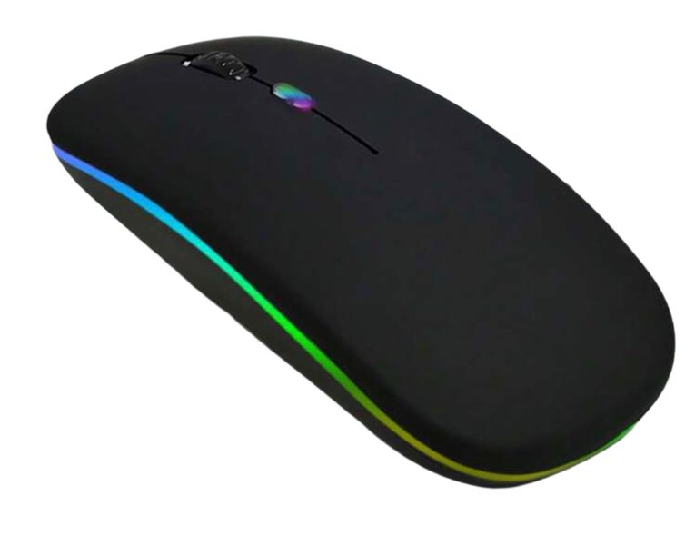 Wireless Mouse with RGB Lights