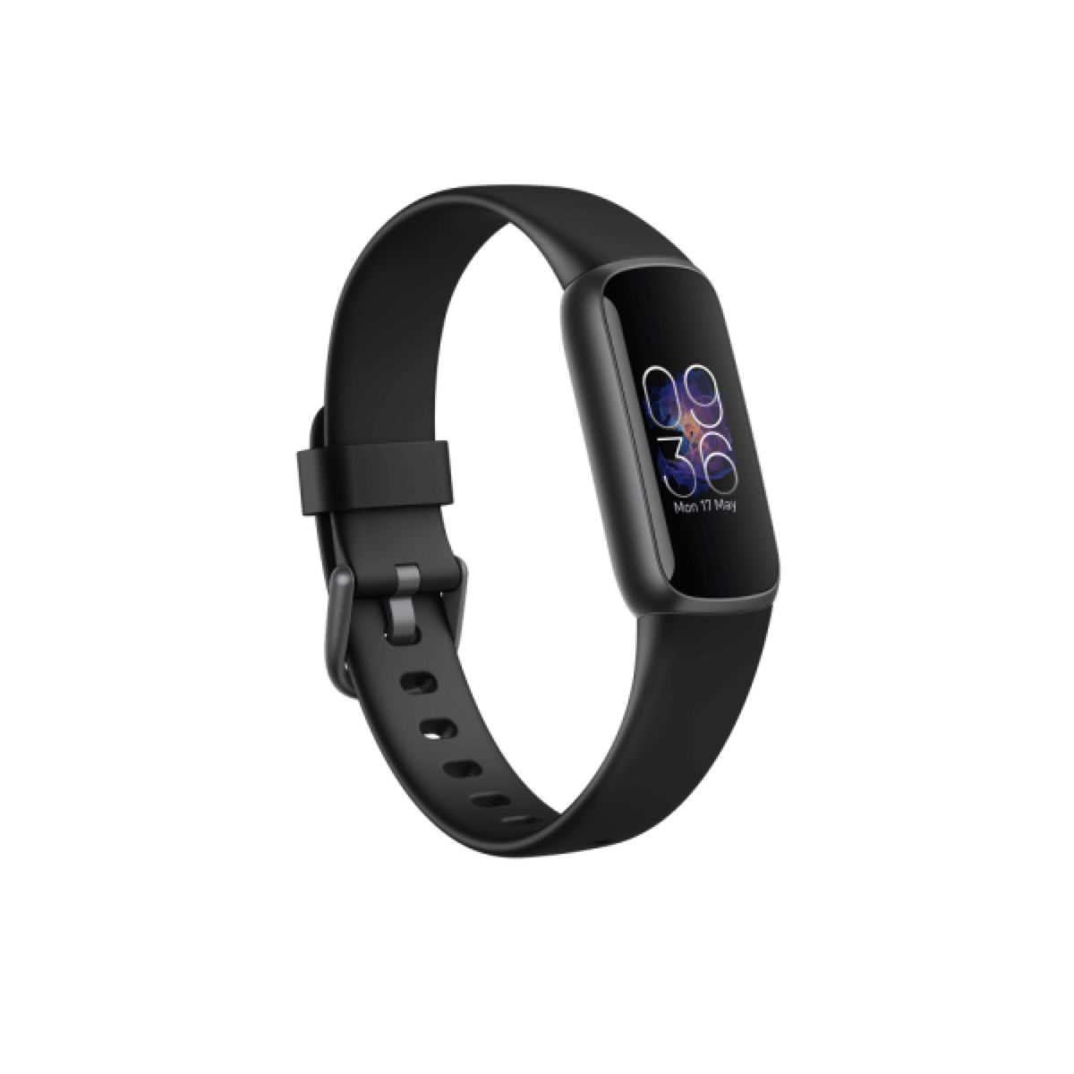 Fitbit Luxe Fitness & Wellness Tracker - Black & Graphite S/Steel ...