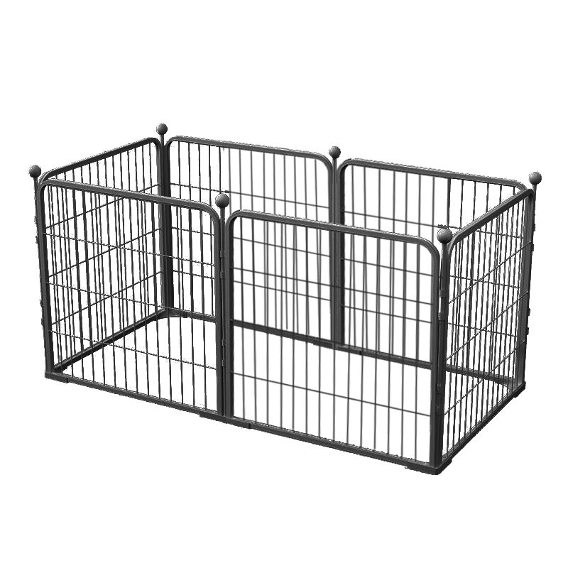 Pet Playpen Small Animal Dog Kennel Enclosure 6 Panel 100cm Shop