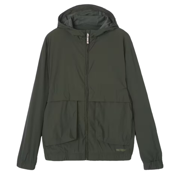 Kalenji Women's windproof running jacket Run 500 Wind - Khaki