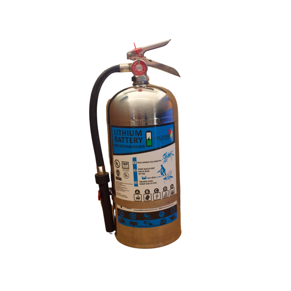 Cold Fire, Fire Extinguisher, Lithium Extinguisher, Solar, Camping