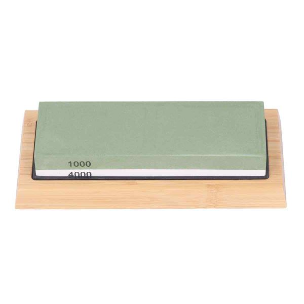 Whetstone Set 1000/4000 Grit Double-Sided w/ Non-Slip Base &amp; Guide