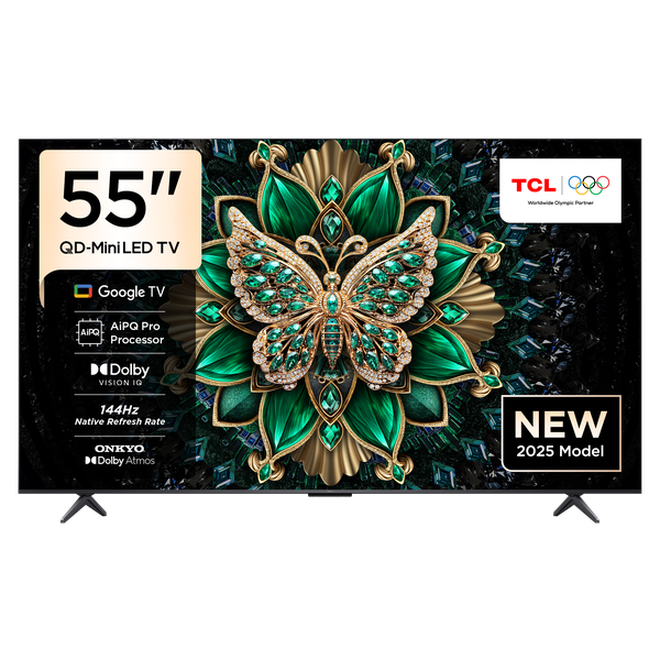 TCL 55" C6K 144Hz 4K MiniLED Google Smart TV