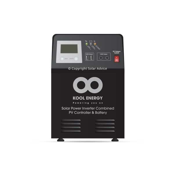 Kool Energy 1kW - 100Ah 12V AGM Battery - Mobile Load Shedding Kit Unit