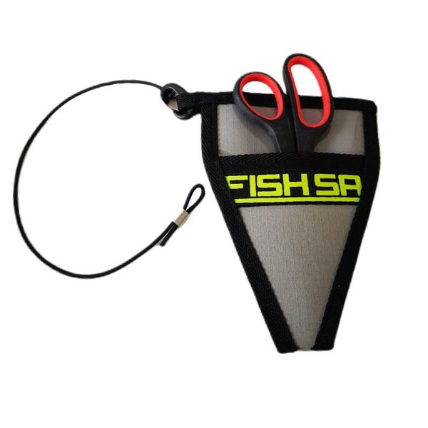 FishSA Fishing - Scissors Pouch (Holster) with Bungee