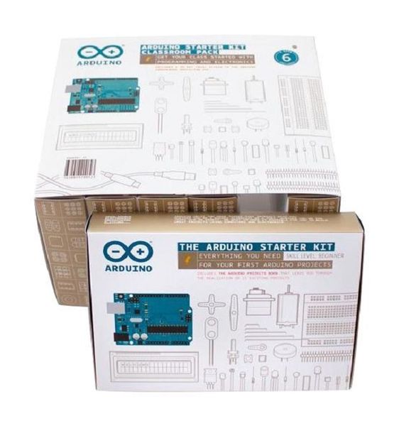 Arduino K000007-6P Starter Kit, 8-BIT AVR ATMEGA MCU