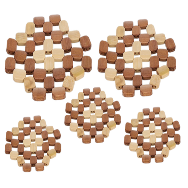 Dansup Bamboo Heat Resistant Placemat 5 Set